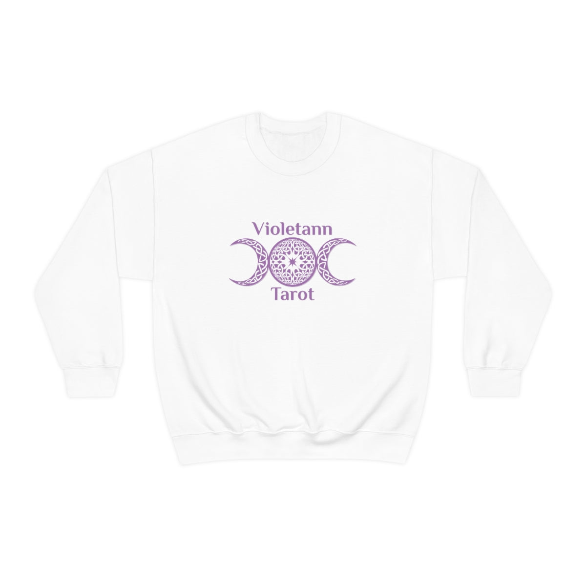 Violetann Tarot Logo - Unisex Heavy Blend™ Crewneck Sweatshirt