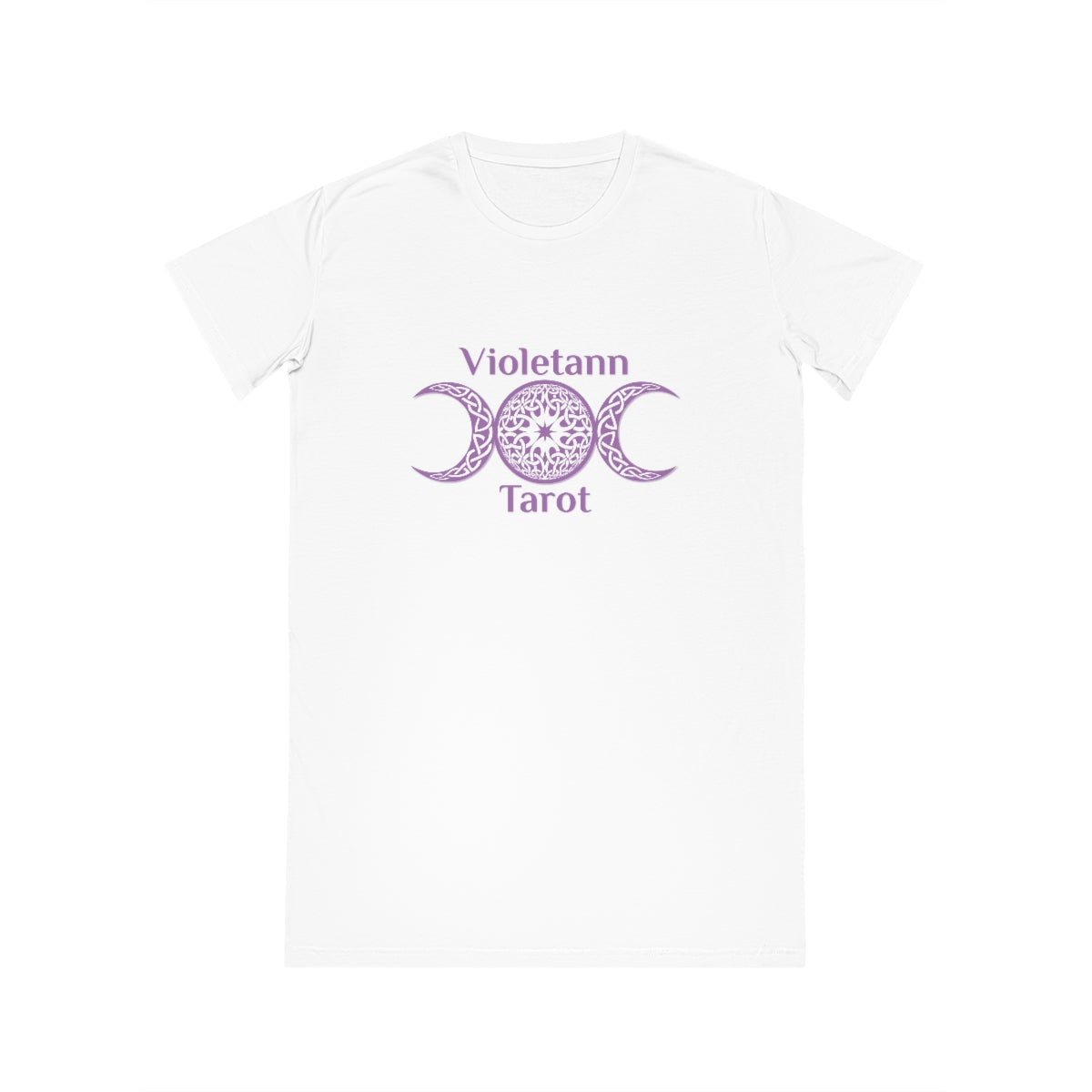 Violetann Tarot Logo - Spinner T-Shirt Dress