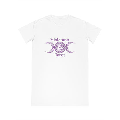 Violetann Tarot Logo - Spinner T-Shirt Dress