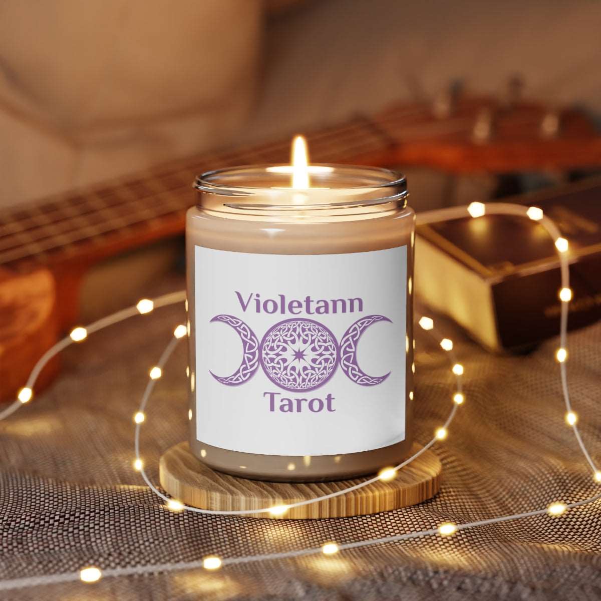 Violetann Tarot Logo - Scented Candle, 9oz