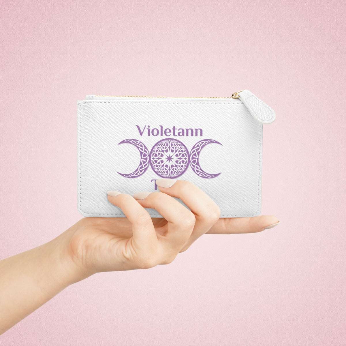 Violetann Tarot Logo - Mini Clutch Bag