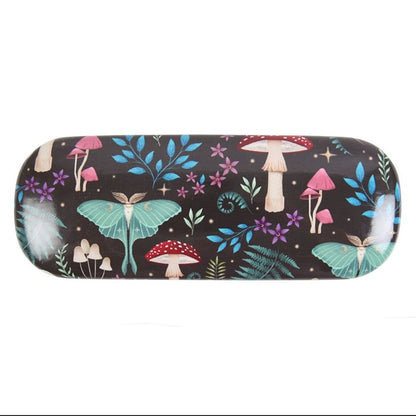 Dark Forest Print Glasses Case