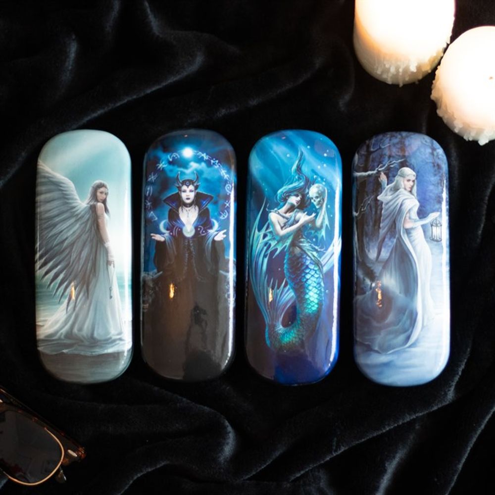 Moon Witch Glasses Case by Anne Stokes