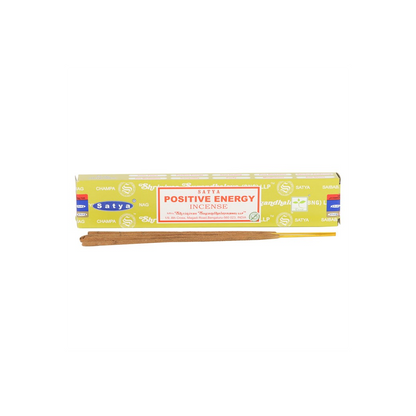 12 Packs of Positive Energy Incense Sticks by Satya