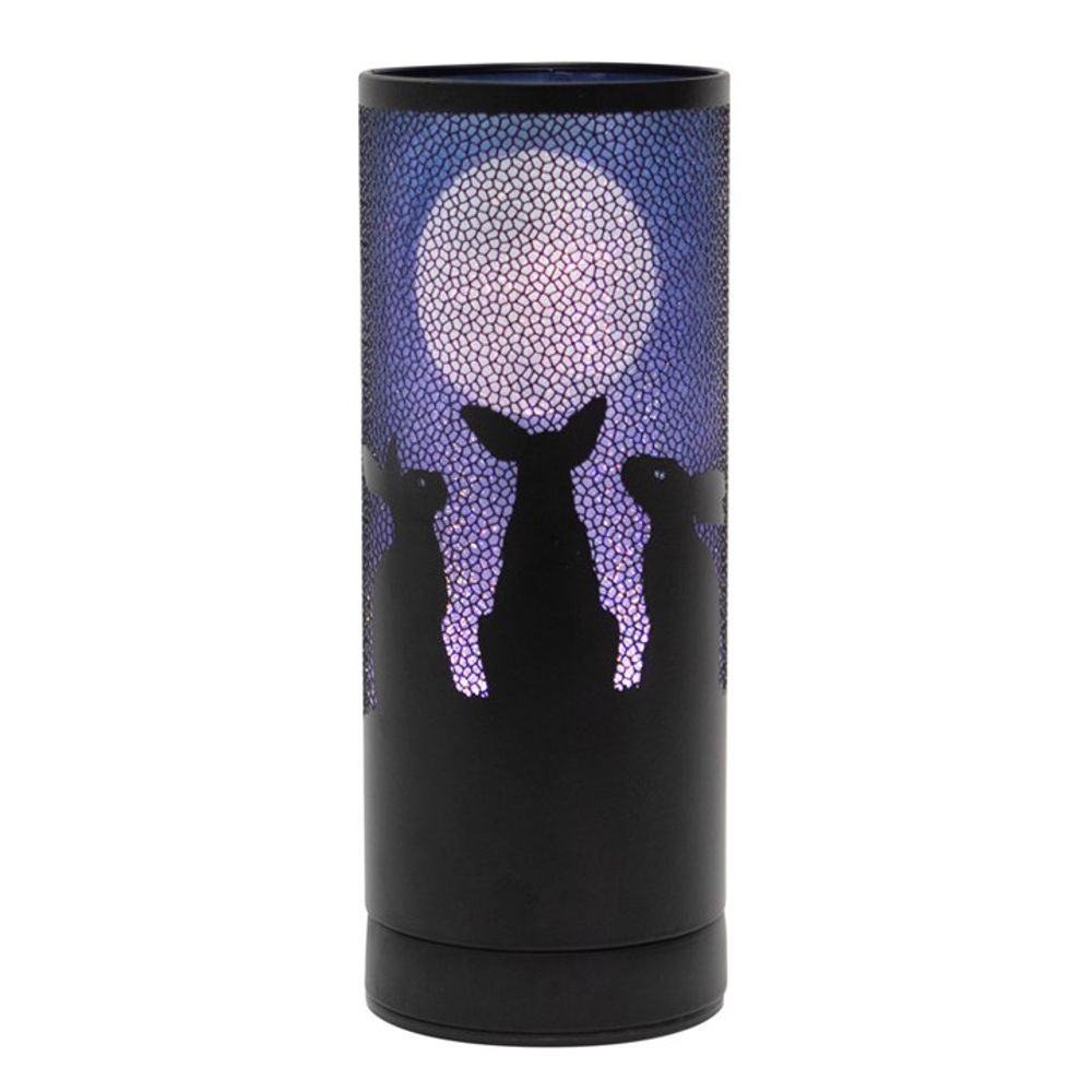 Moon Gazing Hares Aroma Lamp by Lisa Parker