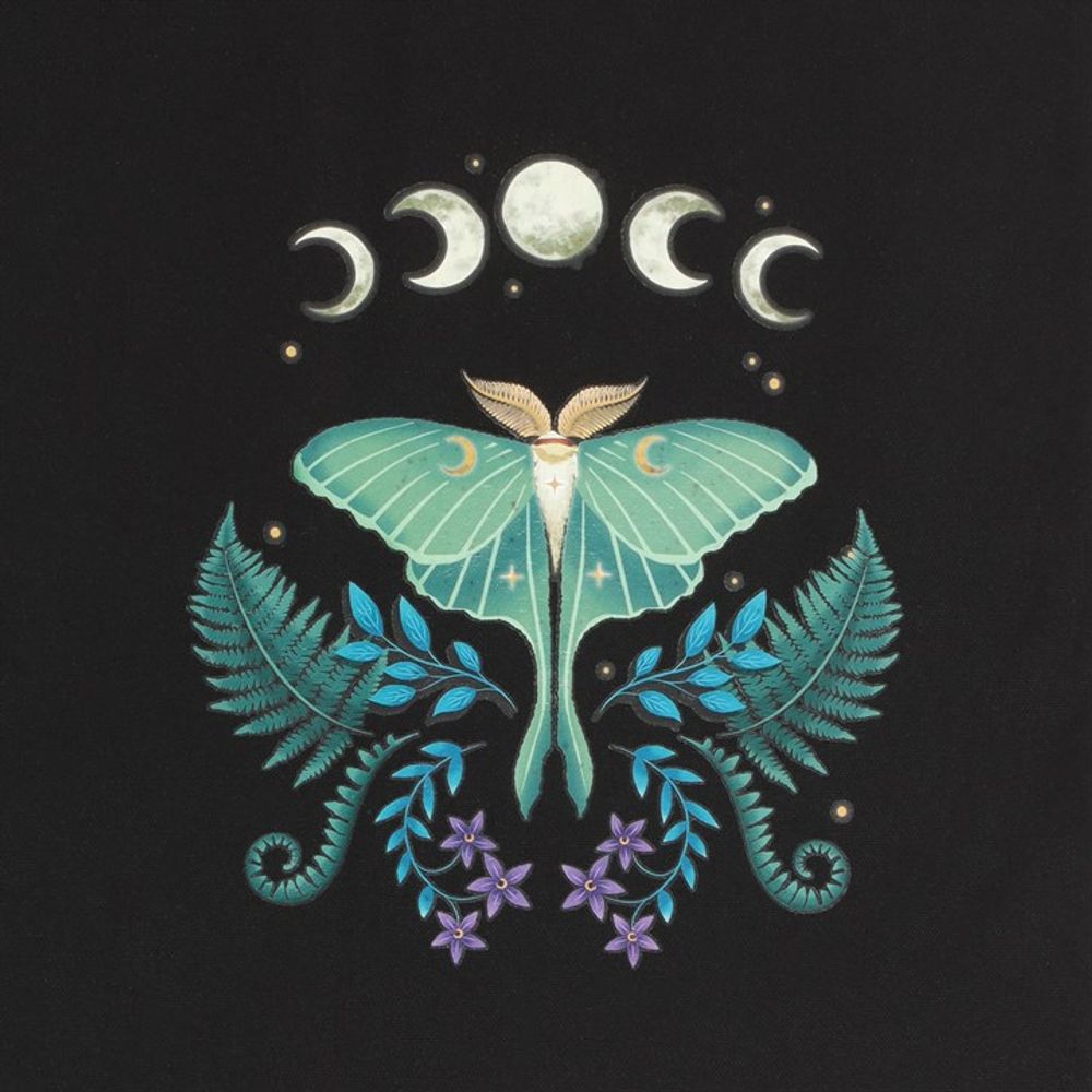 Luna Moth Polycotton Tote Bag