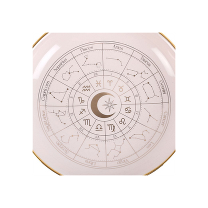 Off White Astrology Wheel Trinket Dish