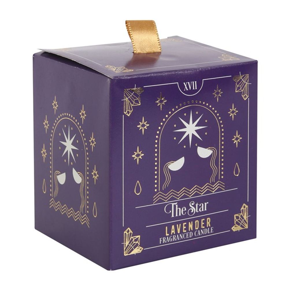 The Star Lavender Tarot Candle