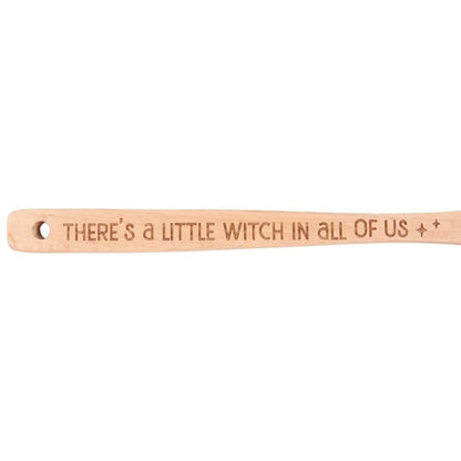 Little Witch in All of Us Wooden Pentagram Spoon