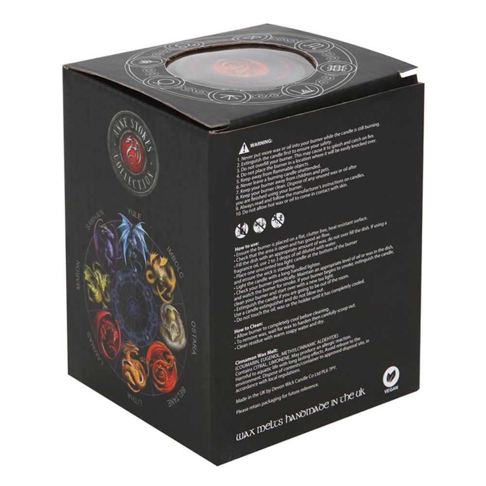 Beltane Wax Melt Burner Gift Set by Anne Stokes