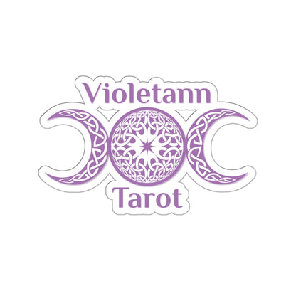 Violetann Tarot Logo - Kiss-Cut Stickers