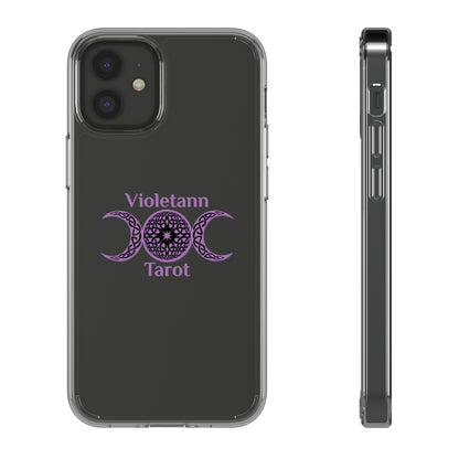 Violetann Tarot Logo - Clear Cases