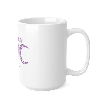 Violetann Tarot Logo Ceramic Coffee Cups, 11oz, 15oz