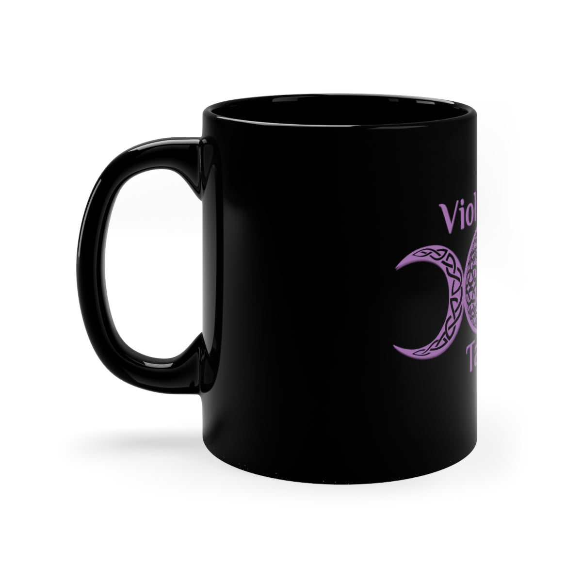 Violetann Tarot Logo - 11oz Black Mug