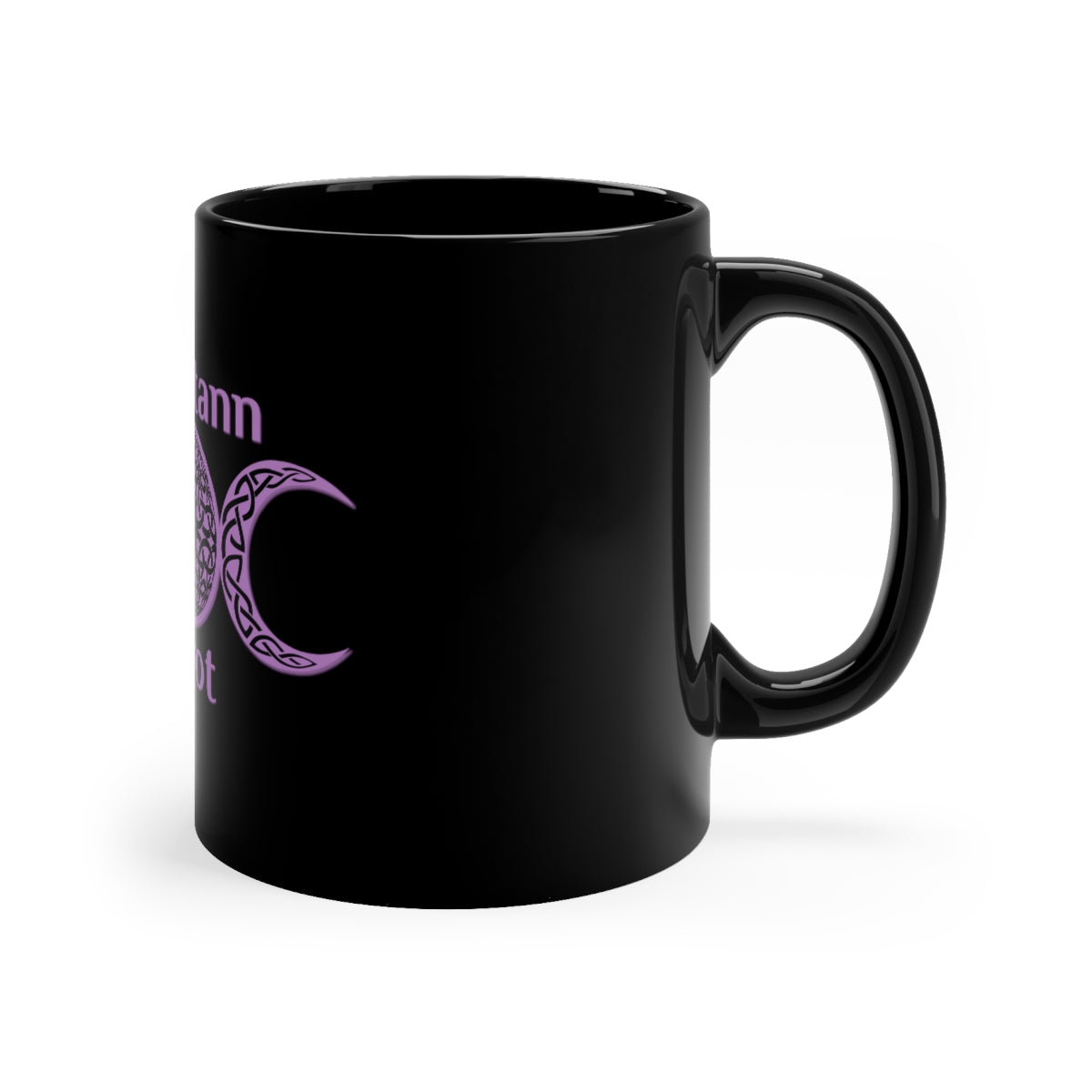 Violetann Tarot Logo - 11oz Black Mug