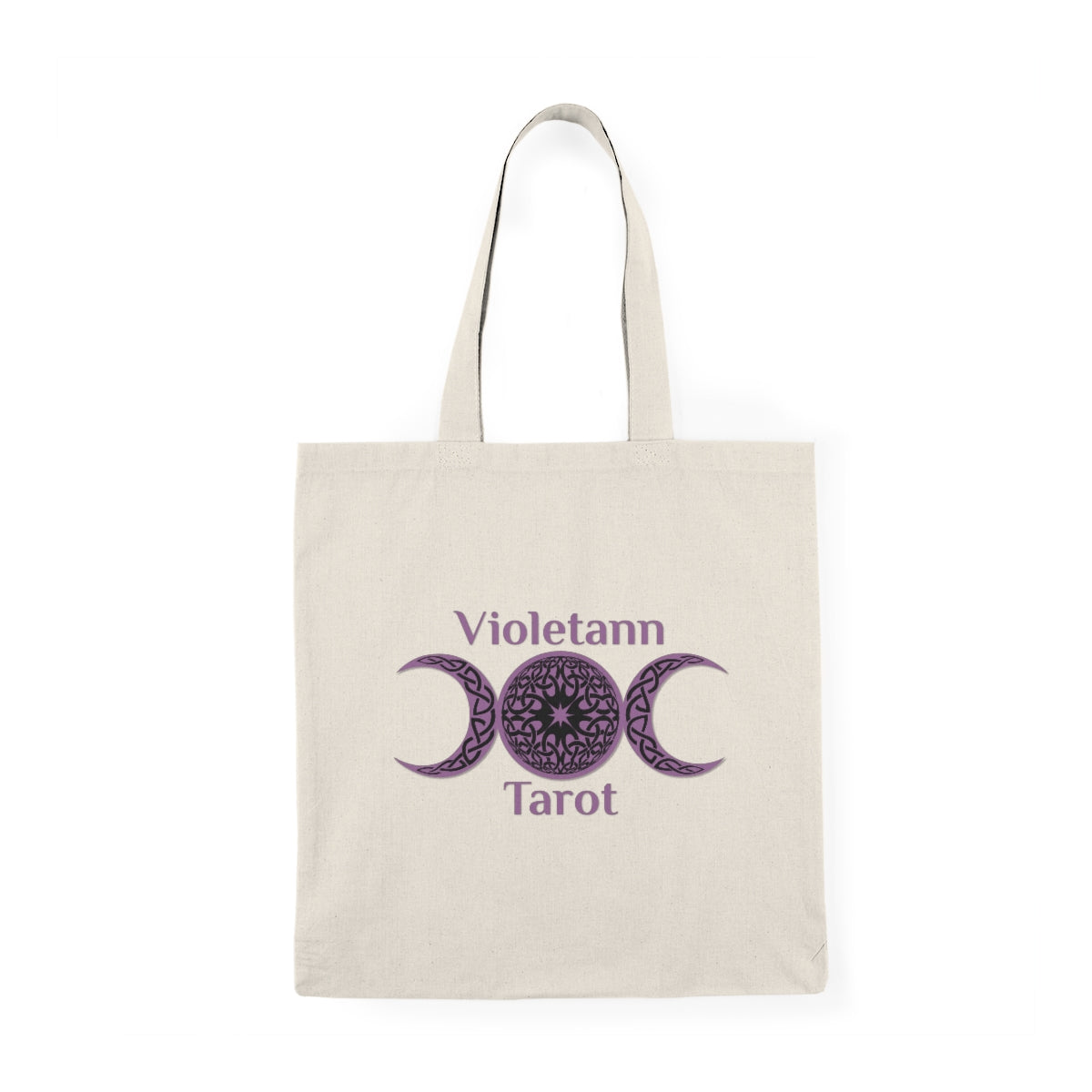 Violetann Tarot Logo - Natural Tote Bag