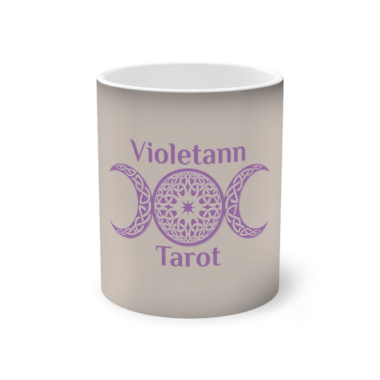 Violetann Tarot Logo - Color-Changing Mug, 11oz