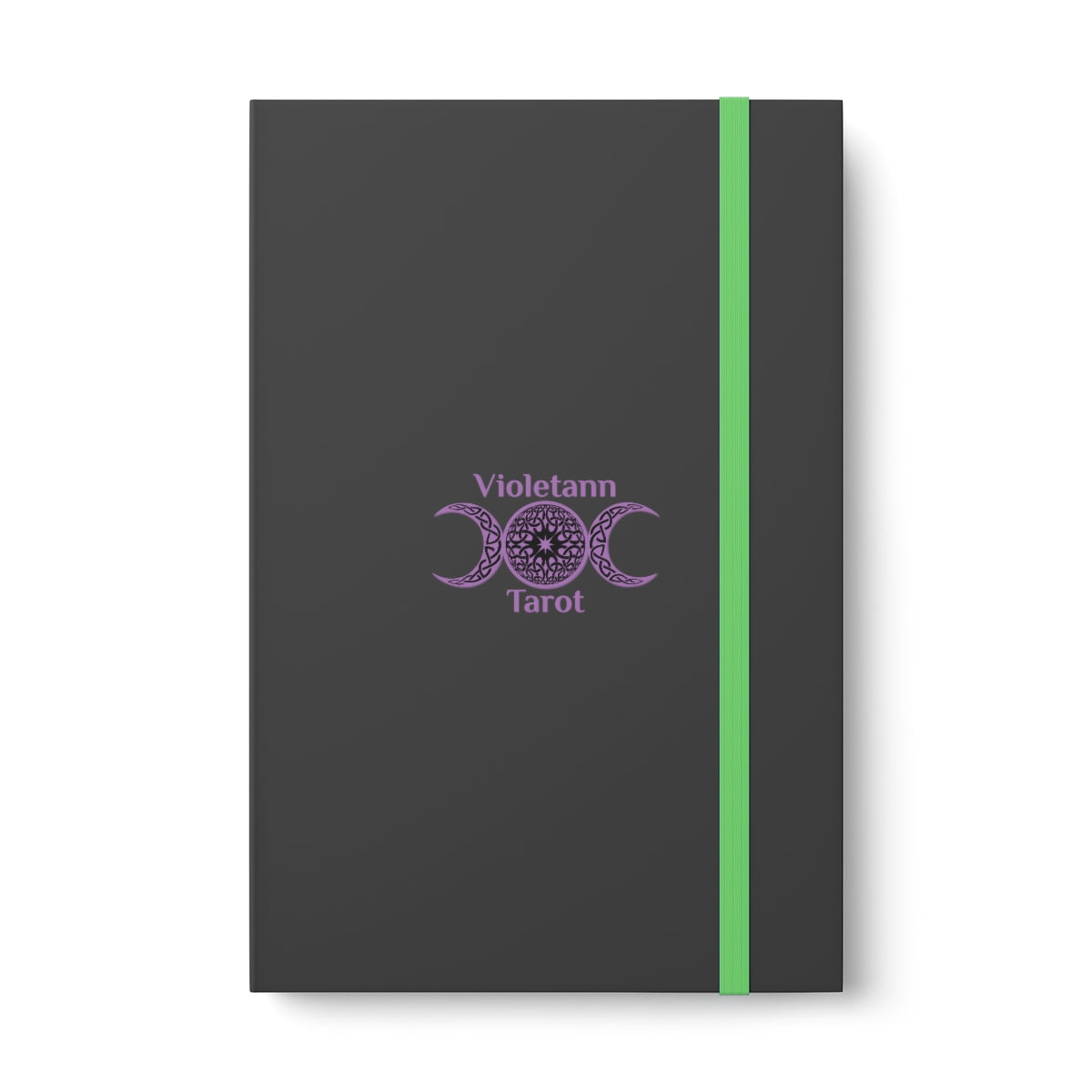 Violetann Tarot Logo - Color Contrast Notebook - Ruled