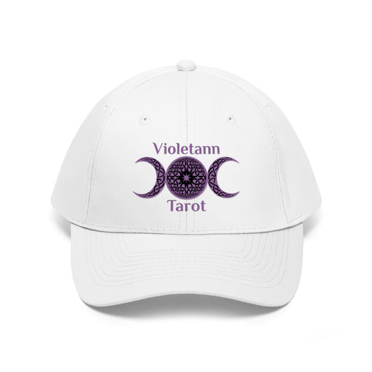 Violetann Tarot Logo - Unisex Twill Hat