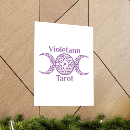 Violetann Tarot Logo Poster