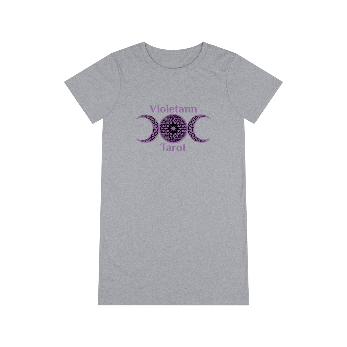 Violetann Tarot Logo - Organic T-Shirt Dress