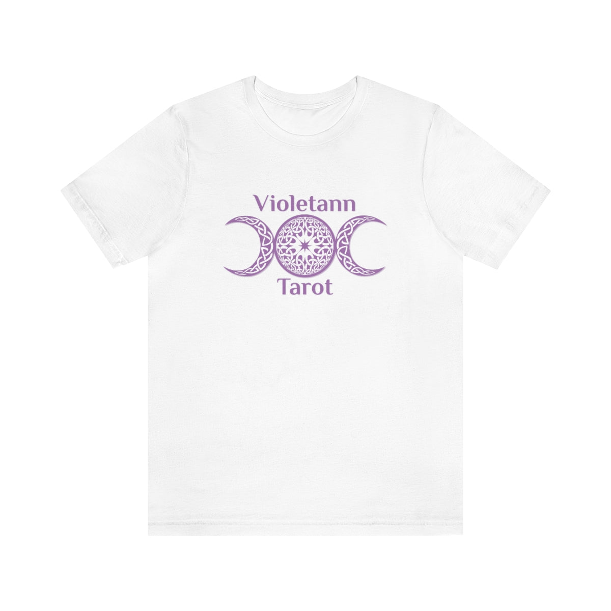 Violetann Tarot Logo - Unisex Jersey Short Sleeve Tee